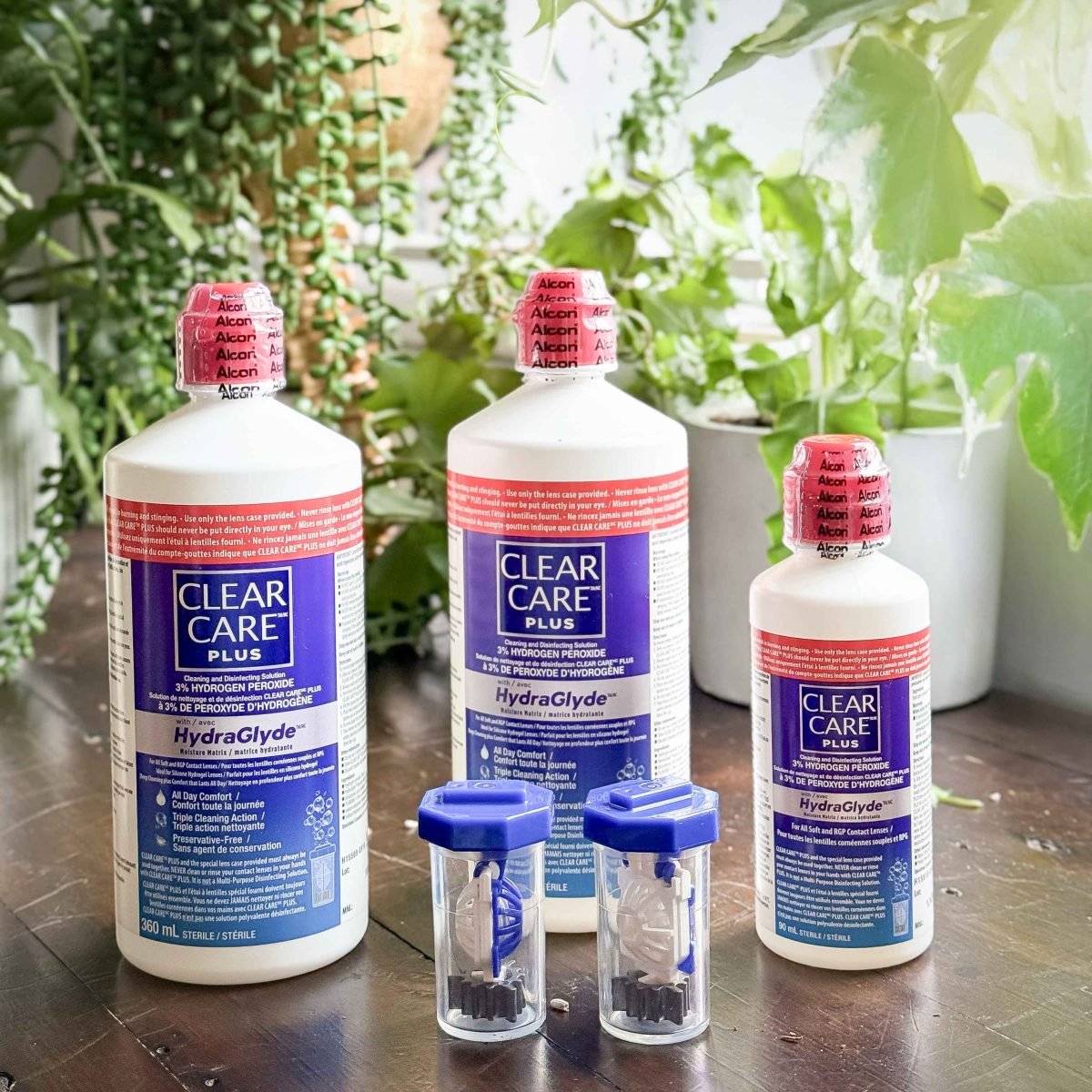 Clear Care Plus with Hydraglyde | #1 Optometry Recommended Peroxide Solution for Dry Eyes 3 clear care plus with hydraglyde