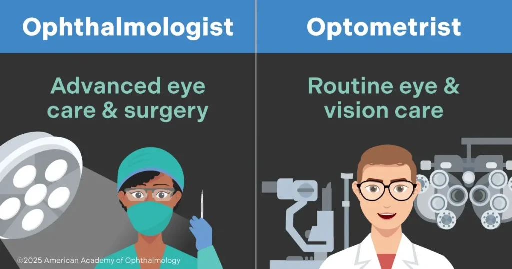 Optometrist vs Ophthalmologist