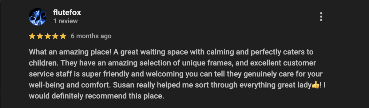 Kid's Eye Exam Review, Metrotown, Children's eye exam review