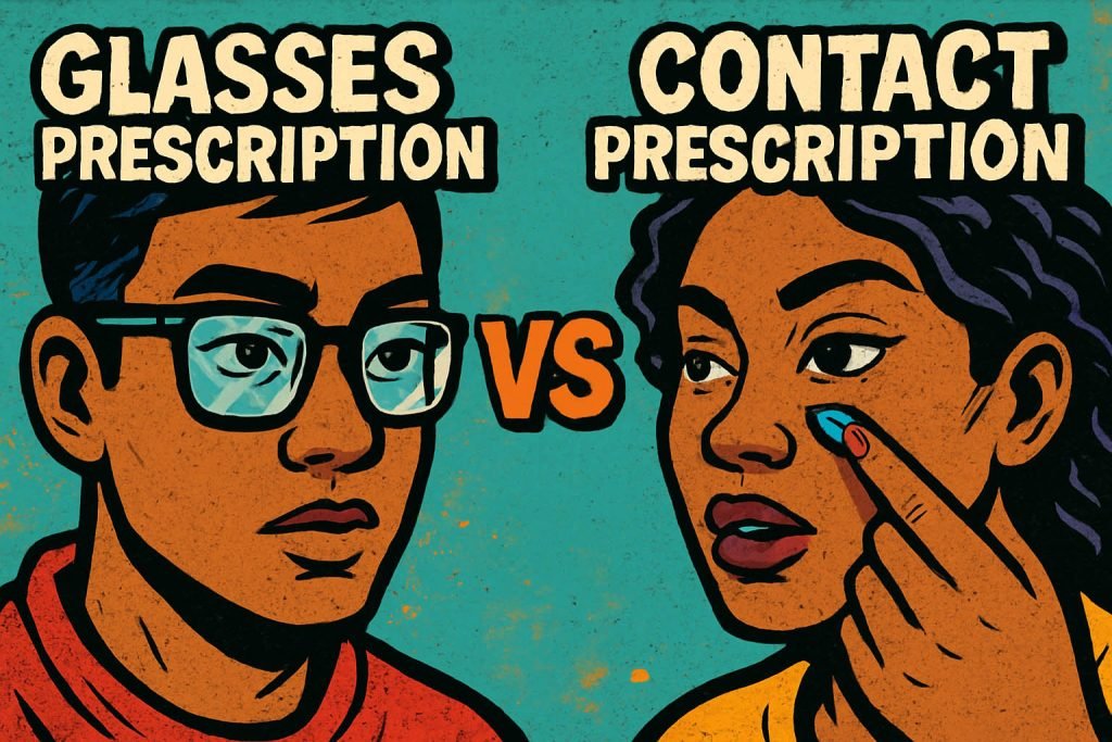 Burnaby Eye Blog: Practical Tips from Real Eyes Optometry 5 contact lens vs glasses prescription