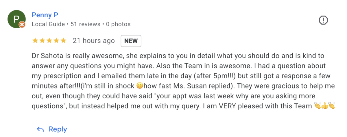 Dr. Amit Sahota: A Recommended Optometrist in Burnaby, Metrotown 7 A raving review for Real Eyes Optometry in Burnaby