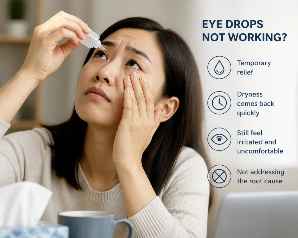 eye drops stop working