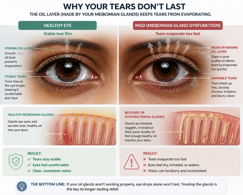 eye drops stop working