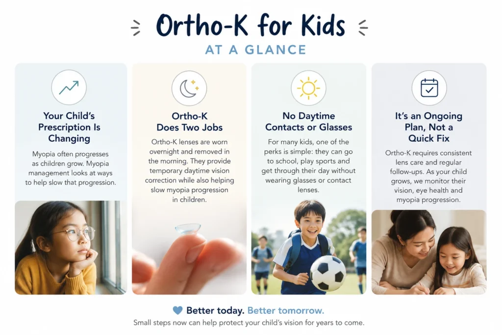 Ortho-K for Kids: Overnight Lenses for Myopia Control 2 ortho-k for kids