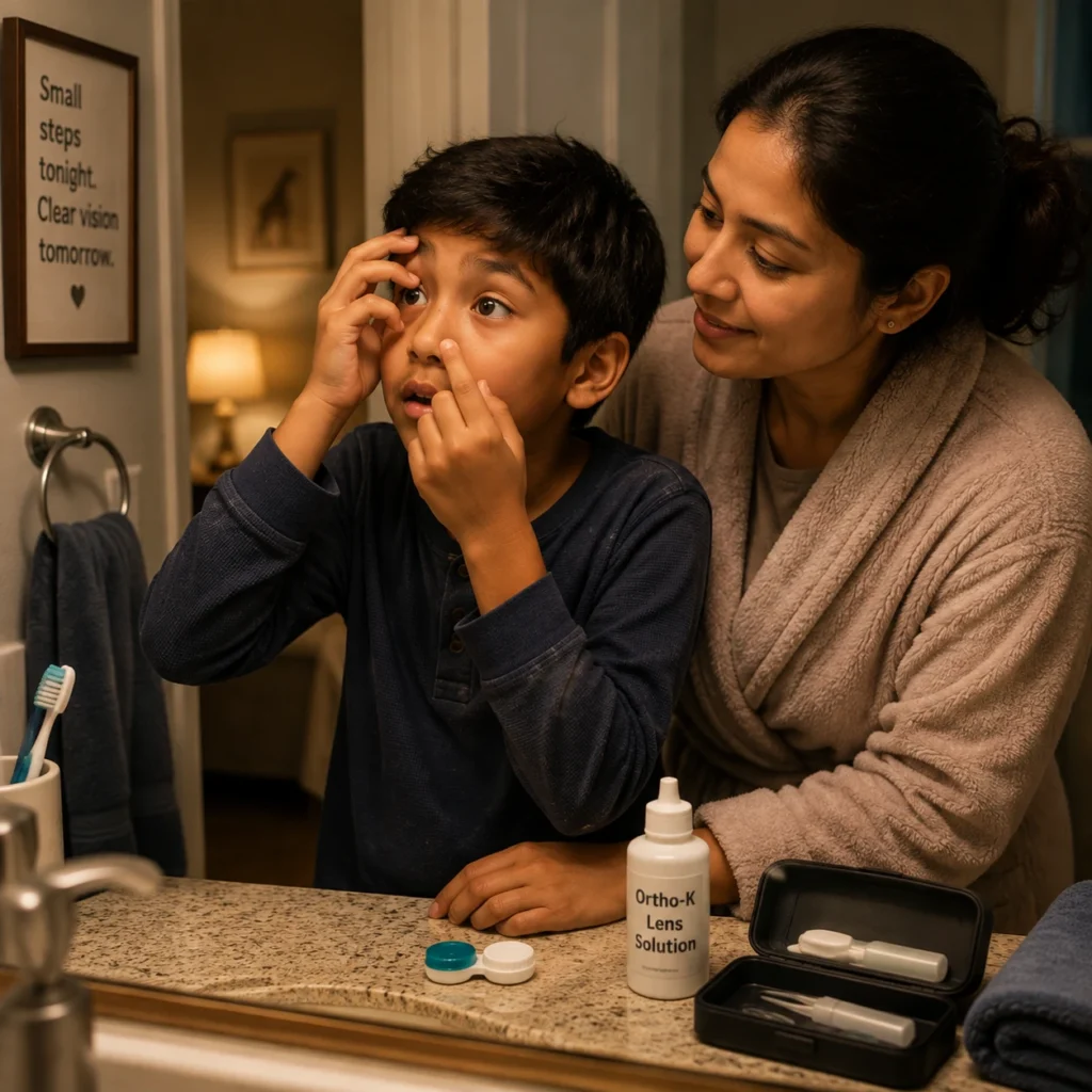 Ortho-K for Kids: Overnight Lenses for Myopia Control 5 lenses that correct vision over night