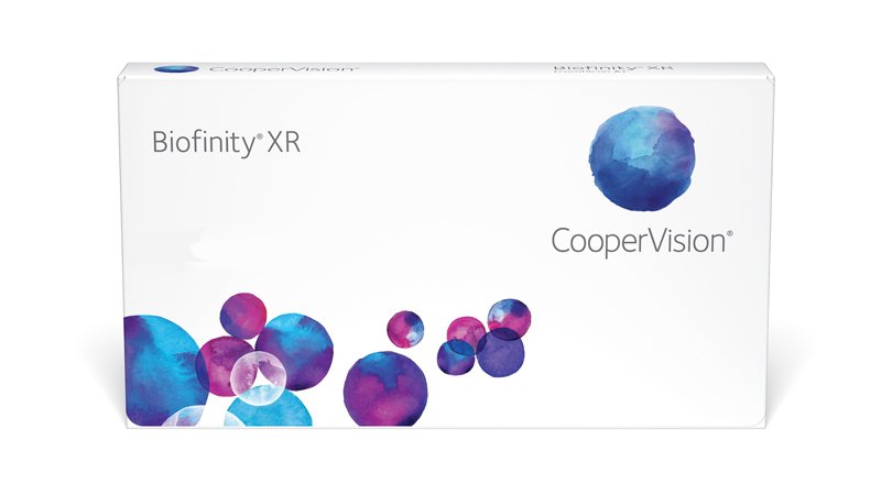 High prescription contacts Biofinity xr
